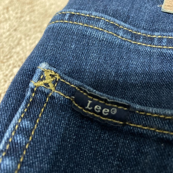 Lee Women's Dark Blue High Rise Jeans - Picture 6 of 10